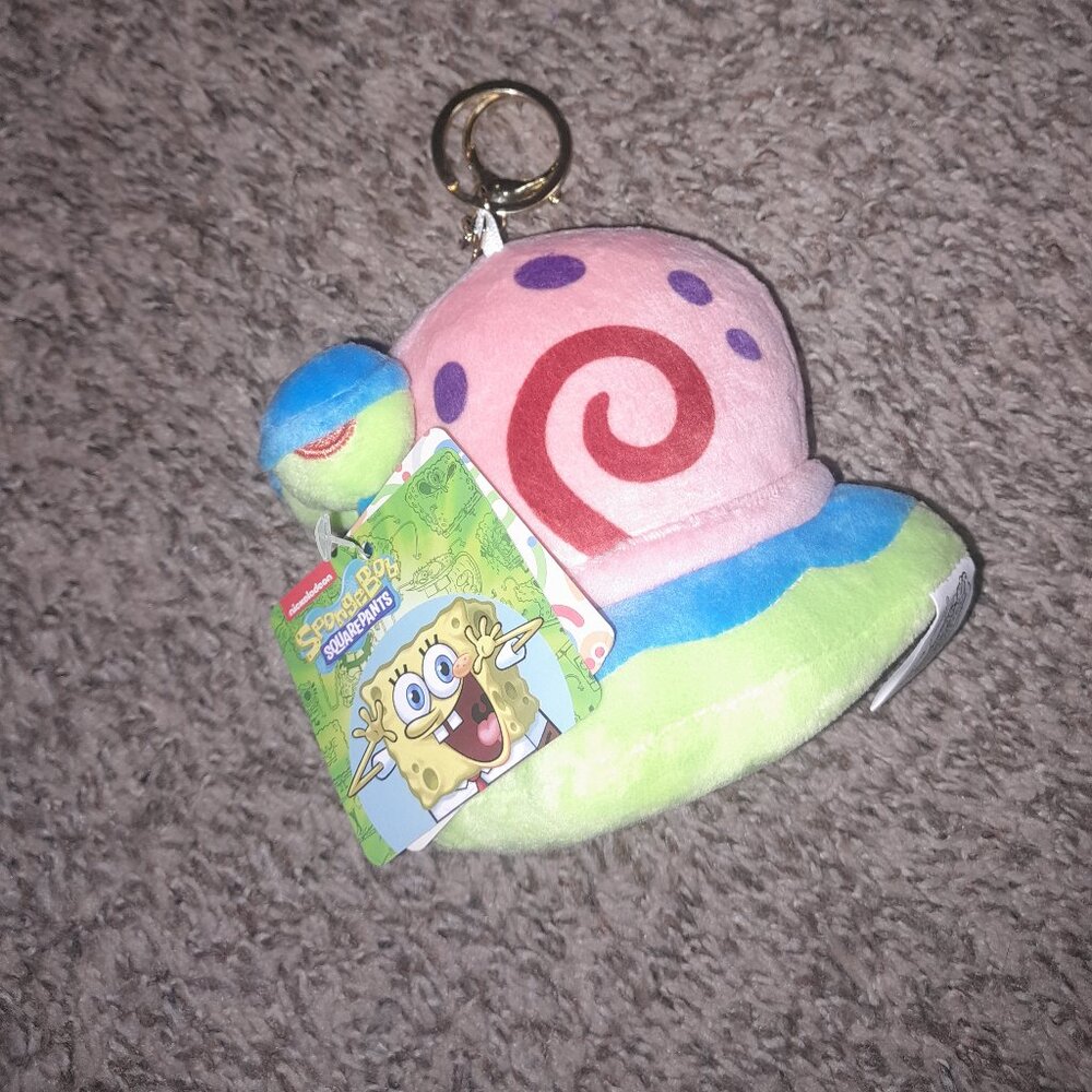 Spongebob plush keychain